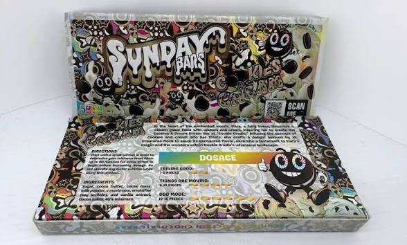 Sunday Cookies Cream Mushroom Bars